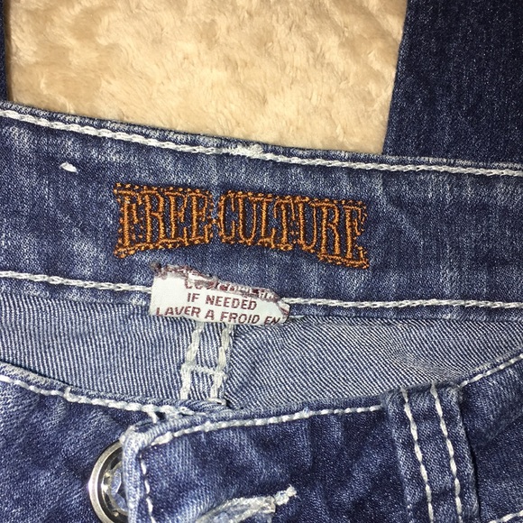 🎀Free culture jeans - Picture 5 of 5